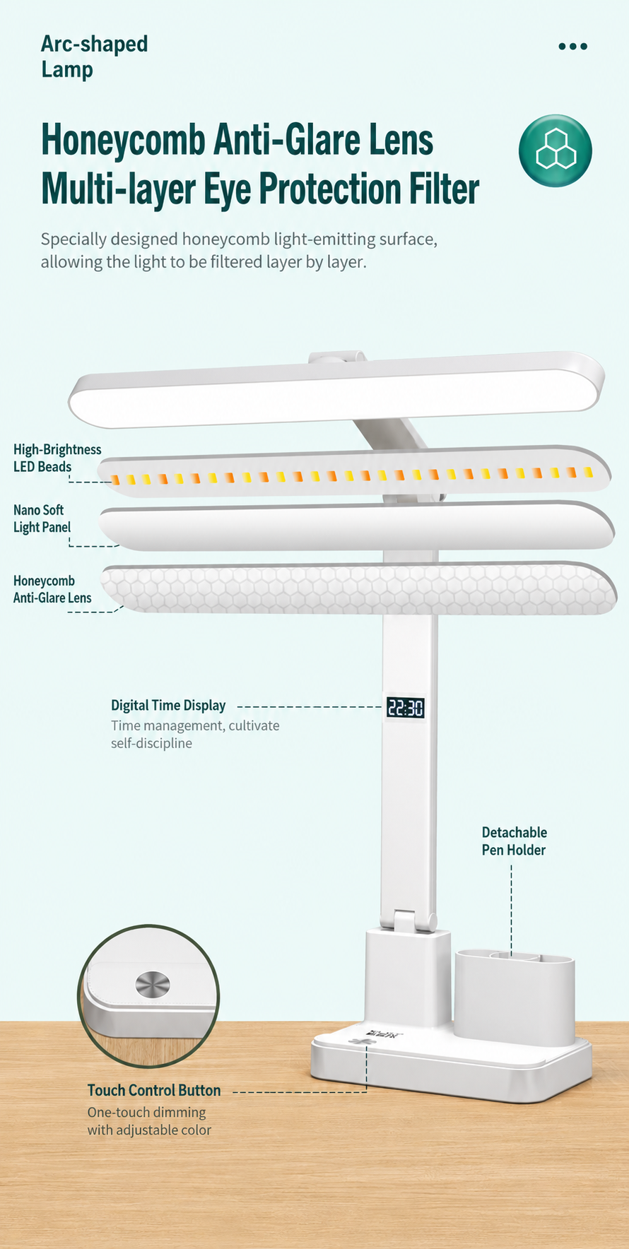 Rechargeable Table Lamp image 2